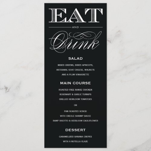 &amp; BE MARRIED | MENU