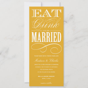 & BE MARRIED   WEDDING INVITATION STYLE 2