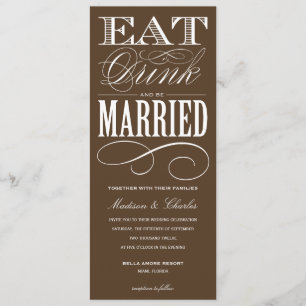 & BE MARRIED   WEDDING INVITATION STYLE 2