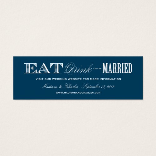 &amp; BE MARRIED | WEDDING WEBSITE CARDS BUSINESS CARD