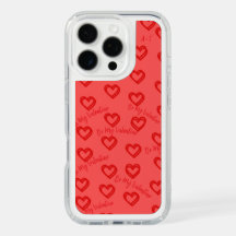 Be Me Valentine 💕 Personalized Hearts Phone Case