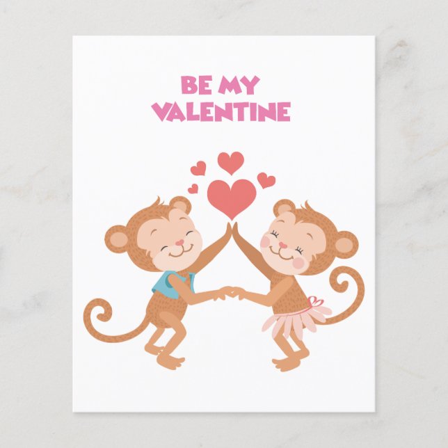 be me valentine's days - happy flyer (Front)