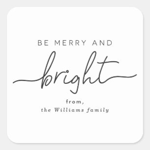 Be Merry and Bright Gift Tags
