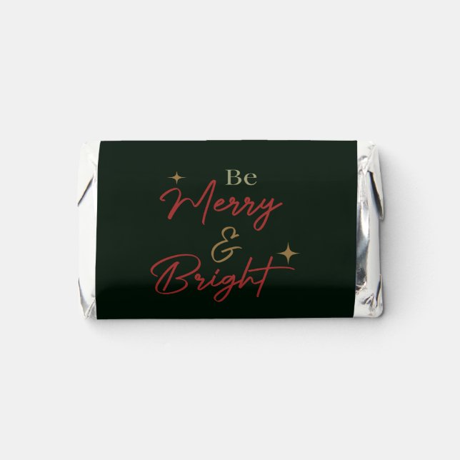 Be merry and bright  hershey's miniatures (Front)