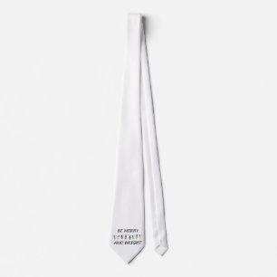 Be Merry and Bright, Merry Christmas Neck Tie
