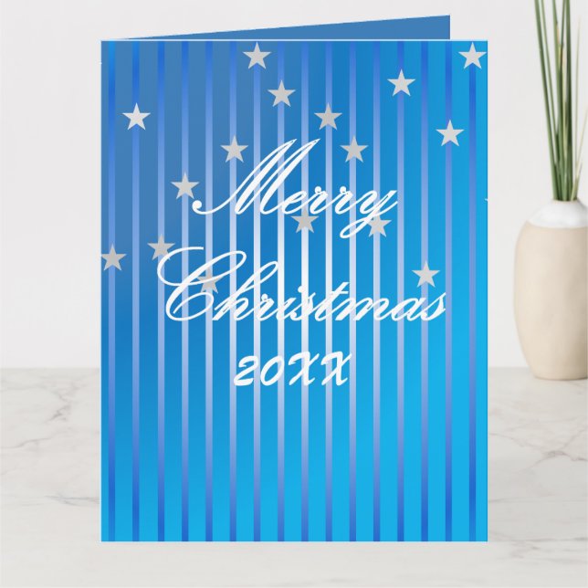 Be Merry and Shine Bright Folded Greeting Card (Front)