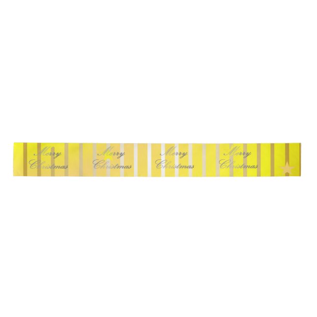 Be Merry and Shine Bright Ribbon (Front)