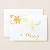 Be Merry | Customizable Card (Front With Envelope)