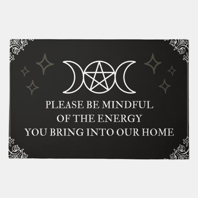 Be Mindful Door Mat  (Front)