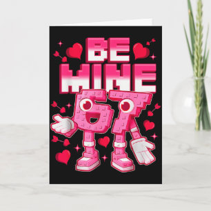 Be Mine 67 Six Seven 6 7 Italian Brainrot Valentin Card