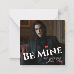 Be Mine – A Quiet Valentine’s Promise Note Card