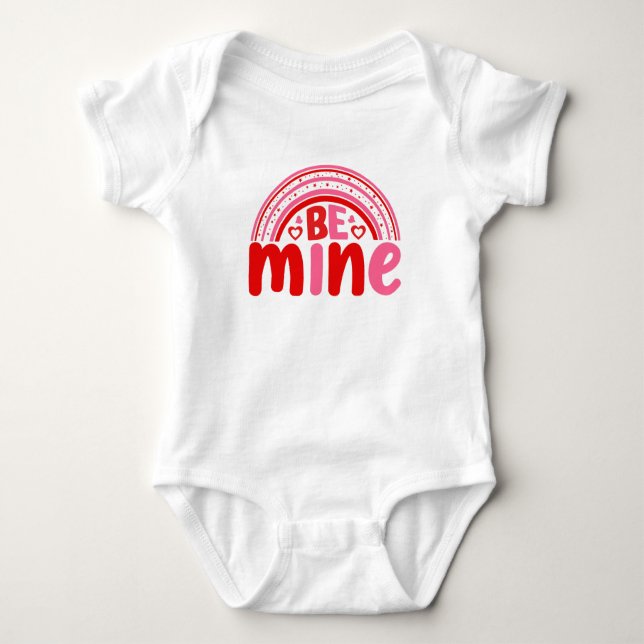 Be Mine  Baby Bodysuit (Front)