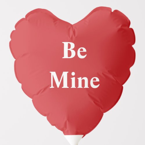 Be Mine Balloon