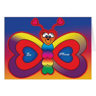 Be Mine Butterfly Cards
