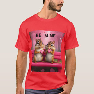 Be mine chipmunks and candy hearts T-Shirt