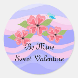 Be Mine Classic Round Sticker