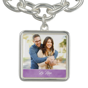 Be Mine Couple's Photo Bracelet