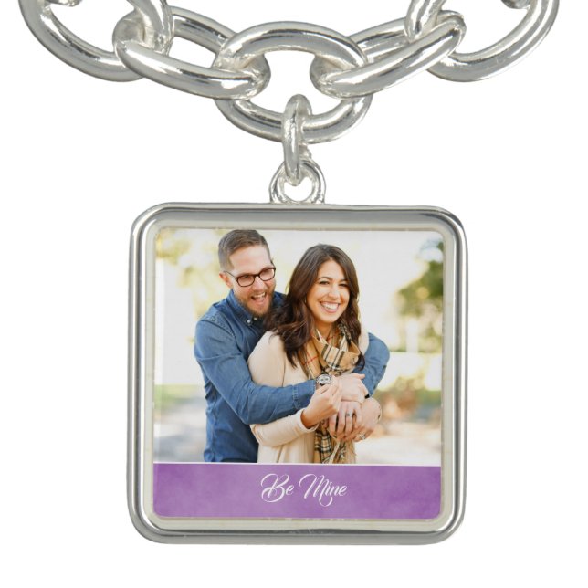 Be Mine Couple's Photo Bracelet (Design)