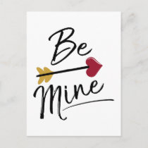 Be mine Cute Valentines Holiday Postcard