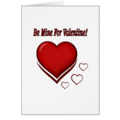Be Mine For Valentine (Front)