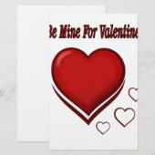 Be Mine For Valentine (Front/Back)