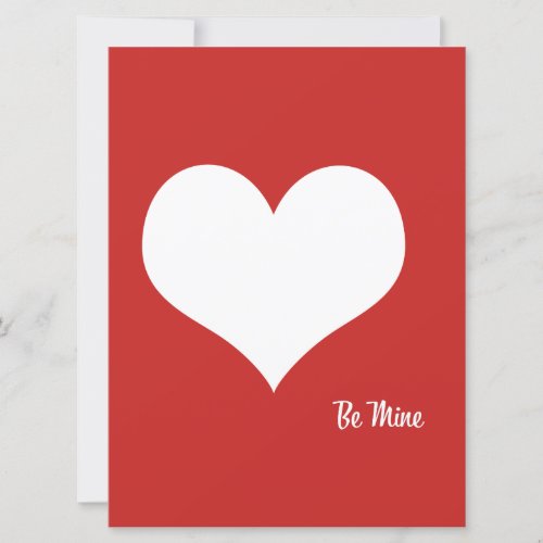 Be Mine Giant Valentines Day Card