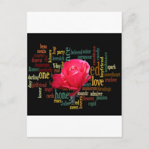 Be Mine Happy Valentine Under the Blue Sky Holiday Postcard