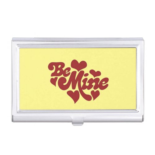 Be Mine Heart Creative Design Ideas Business Card Case