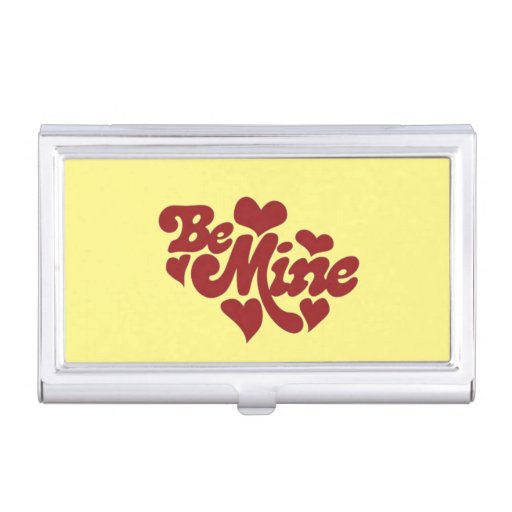 Be Mine Heart: Creative Design Ideas Business Card Case
