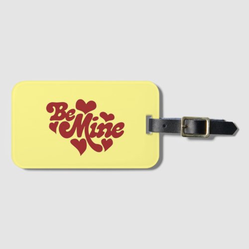 Be Mine Heart Creative Design Ideas Luggage Tag