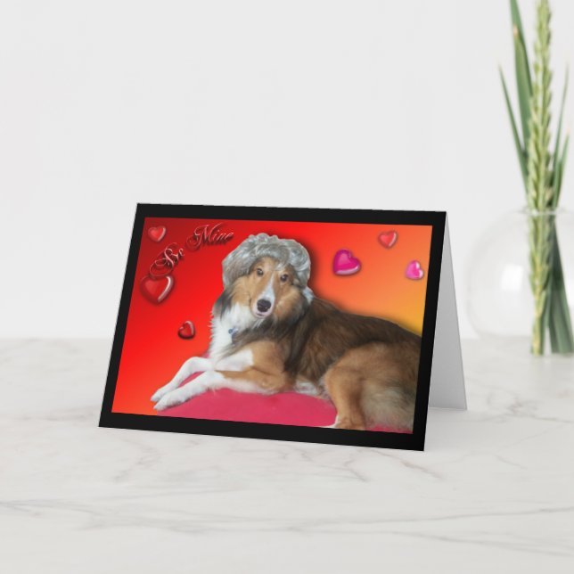 Be Mine Holiday Card (Front)