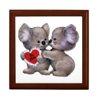 Be Mine Koalas Jewelry Box