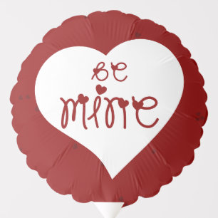 Be Mine Love Hearts Valentine's Day Balloon