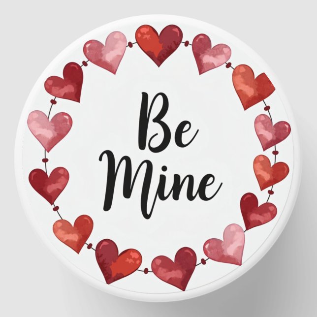 Be Mine Mini Candle Favors (Front)