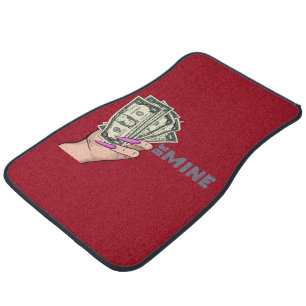 Be Mine Money Car Floor Mat