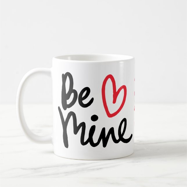 Be Mine My Love Valentine Special Coffee Mug (Left)