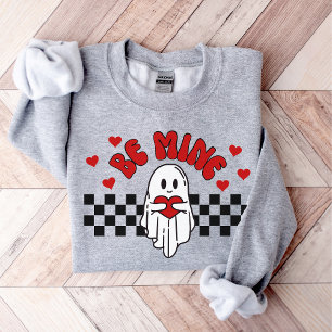 Be mine retro valentine's day shirt, boo valentine sweatshirt