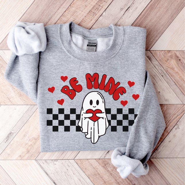 Be mine retro valentine's day shirt, boo valentine sweatshirt (Creator Uploaded)