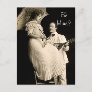 Be Mine Serenade Postcard