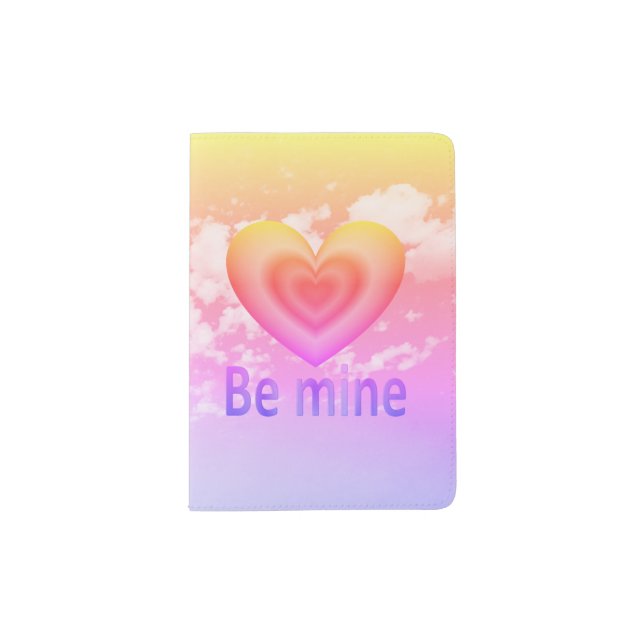 Be mine Shining heart Passport Holder (Front)