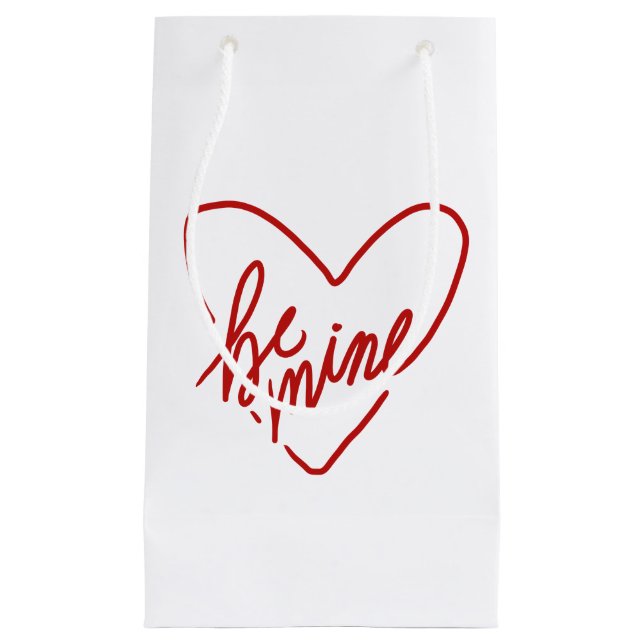 BE MINE  SMALL GIFT BAG (Front)