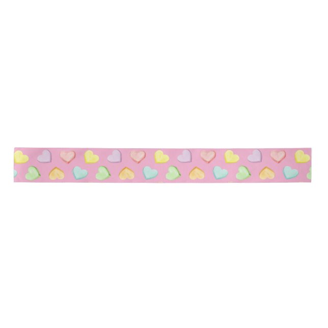 Be Mine Sweet Heart  Satin Ribbon (Front)