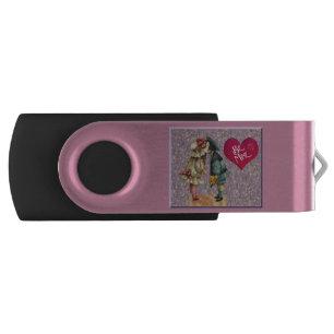 "Be Mine" Sweet Nostalgic Valentine Flash Drive