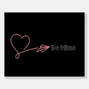 Be Mine: The Romantic Express Foam Board