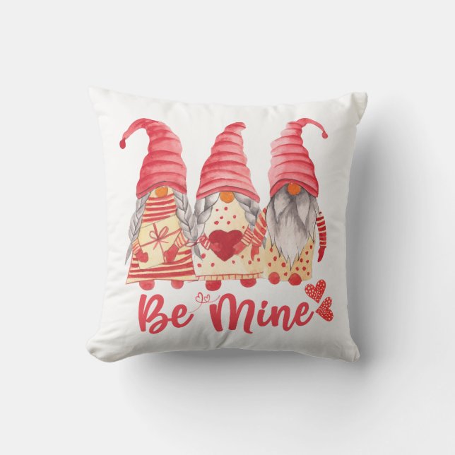 Be mine  throw pillow (Front)