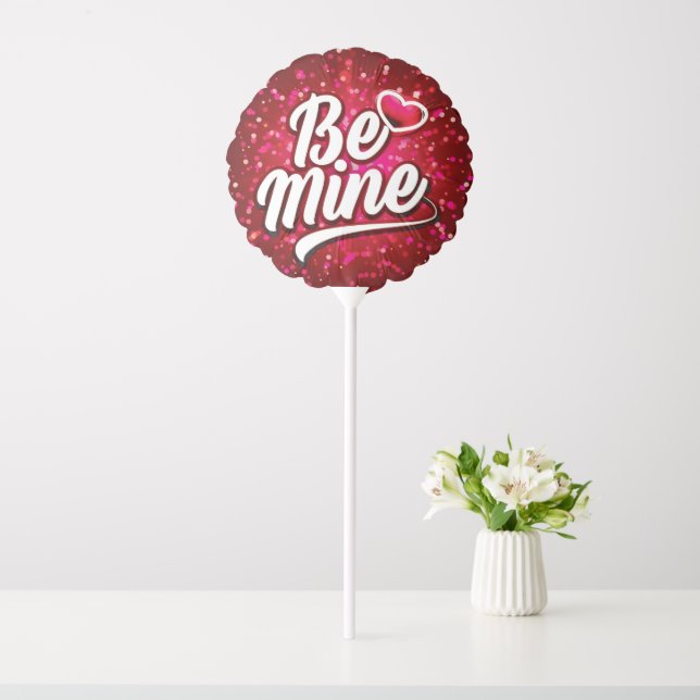 Be Mine Valentine  Balloon (In SItu)