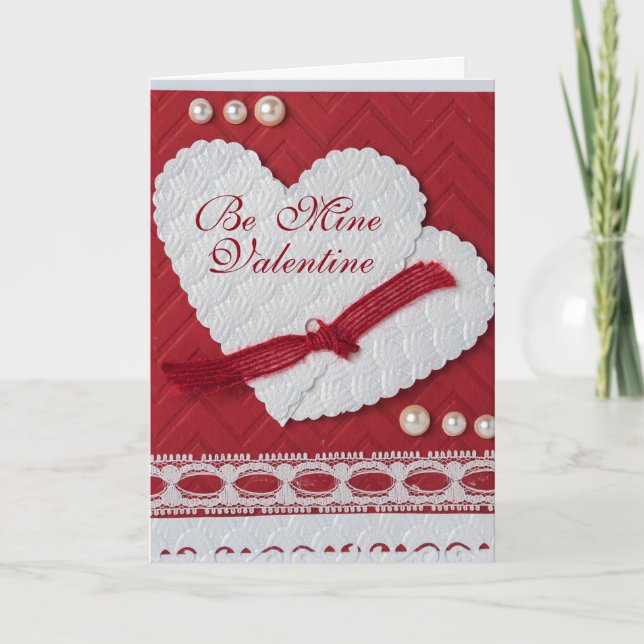 Be Mine Valentine Card (Front)