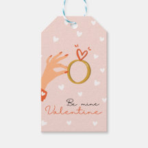 Be Mine Valentine Gift Tag