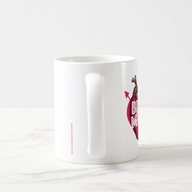 Be Mine Valentine Heart Arrow Coffee Mug (Handle)