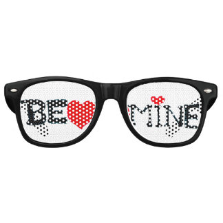 Be Mine Valentine Heart Party Shades